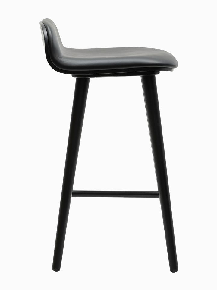 Lando Fabric Backless Bar Stool (Oak) – Bar Stools