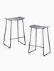 Hendrix Backless Bar Stool (Black)