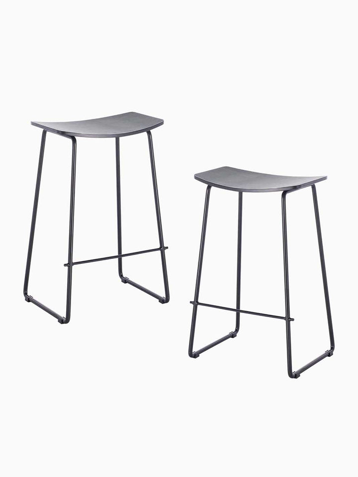 Hendrix Backless Bar Stool (Black)