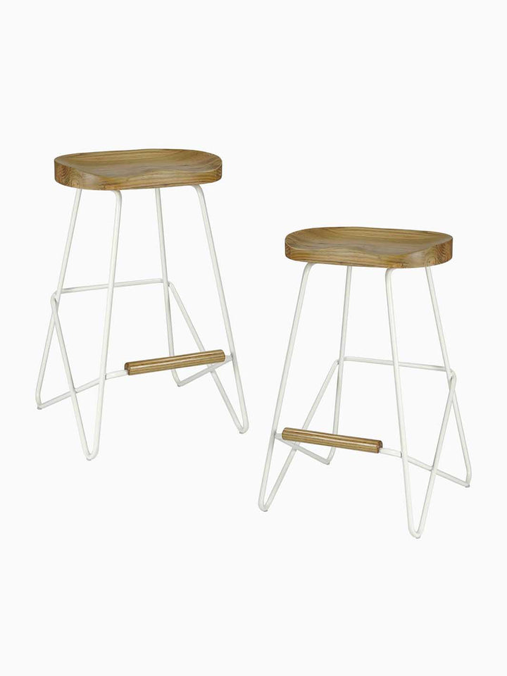 Huxley Backless Bar Stool (Elm)