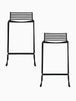 Studio Wire Bar Stool (Set of 2, 75cm)