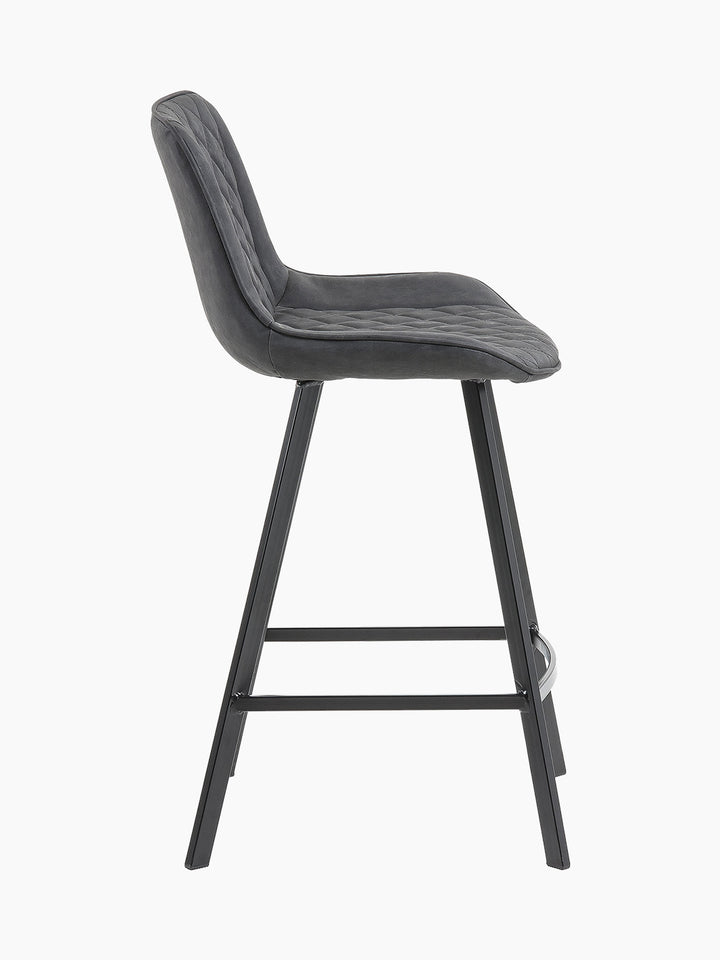 Adela Leatherette Bar Stool (66cm)