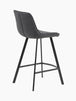 Adela Leatherette Bar Stool (66cm)