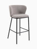 Ciselia Boucle Bar Stool (75cm)