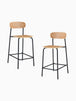 Cove Timber Bar Stool (Set of 2)