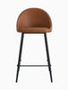 Leo Leatherette Bar Stool (Set of 2)