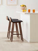 Capa Leather Bar Stool