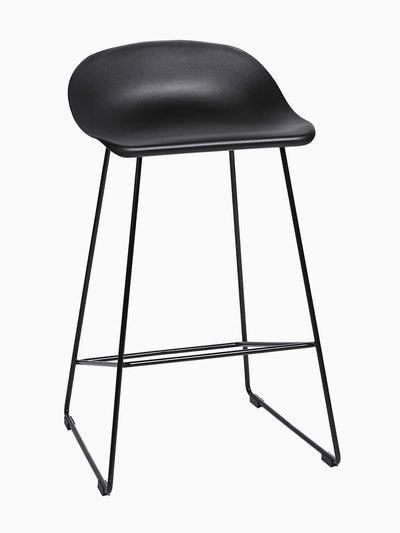 View of Sleek Minimalist Bar Stools