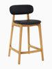 Alaska Leather Bar Stool