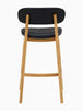 Alaska Leather Bar Stool