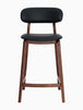 Alaska Leather Bar Stool