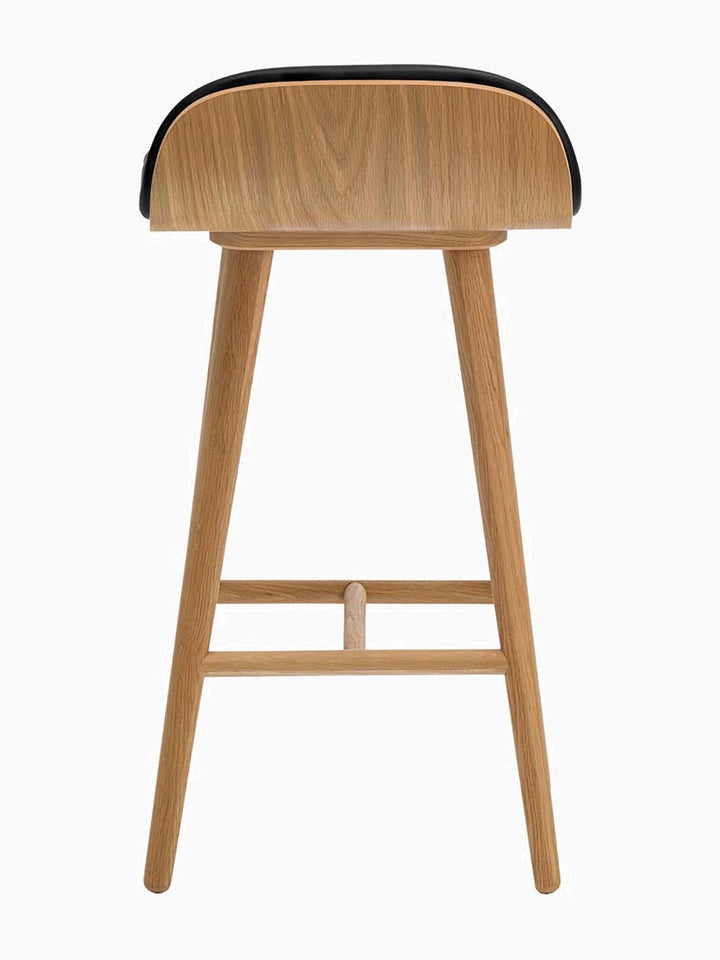 Capa Leather Bar Stool