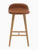 Capa Leather Bar Stool