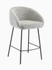 Avalon Boucle Bar Stool