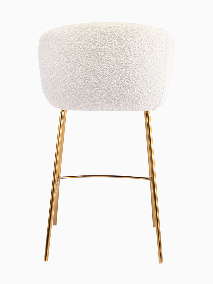 Avalon Boucle Bar Stool