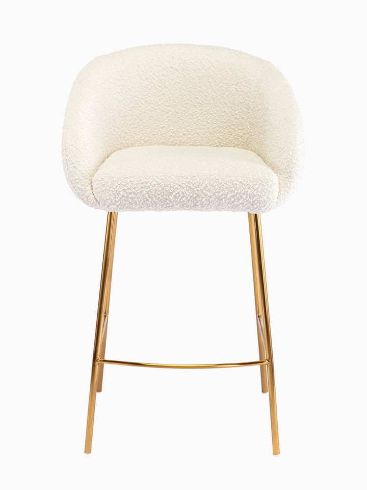 Avalon Boucle Bar Stool