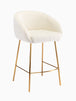 Avalon Boucle Bar Stool