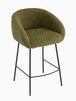 Avalon Fur Bar Stool