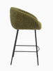 Avalon Fur Bar Stool