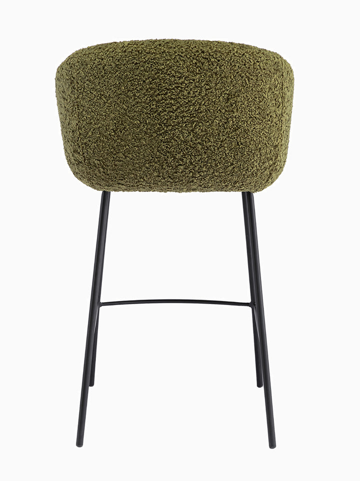 Avalon Fur Bar Stool