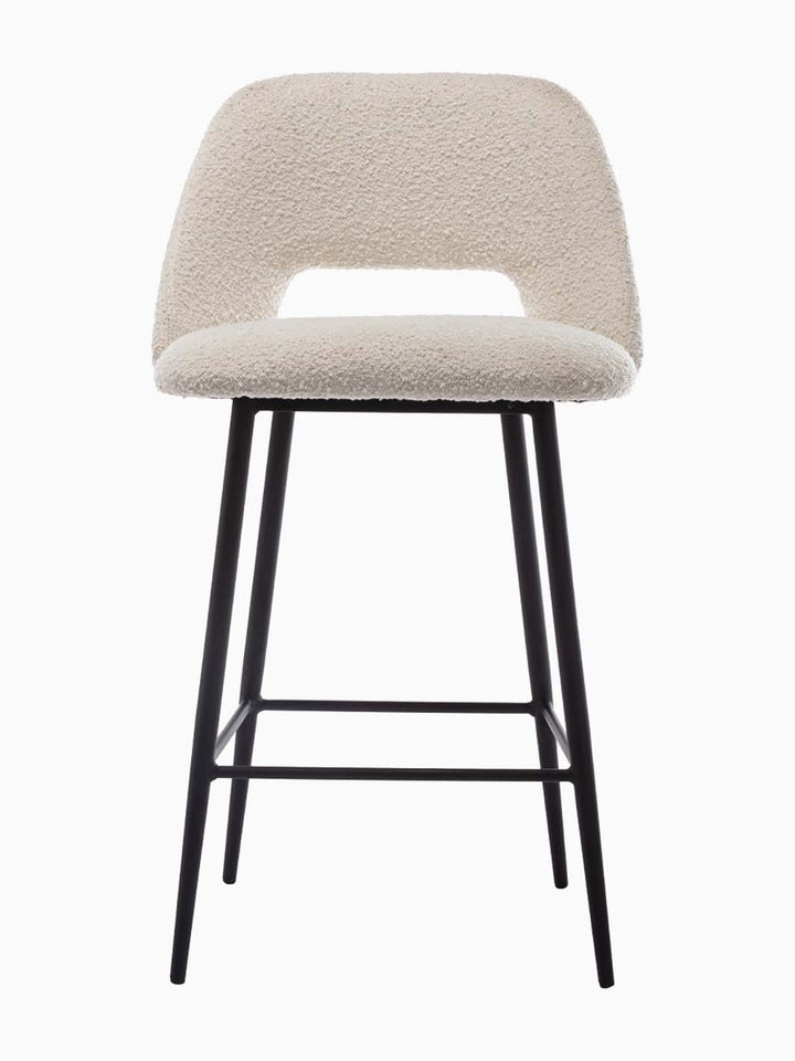 Belmont Boucle Bar Stool