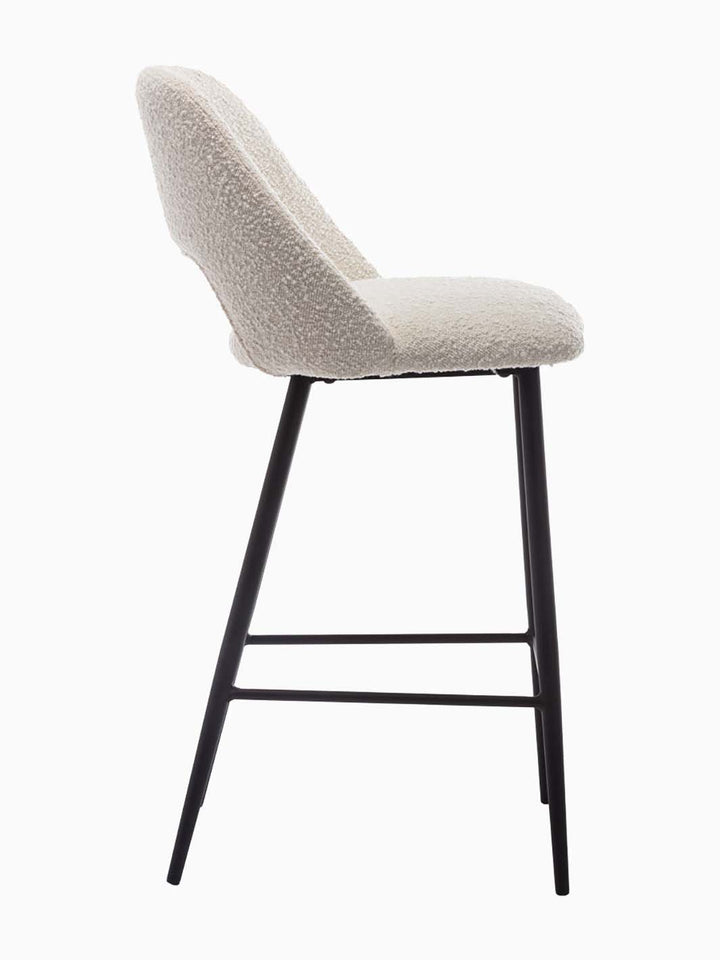 Belmont Boucle Bar Stool