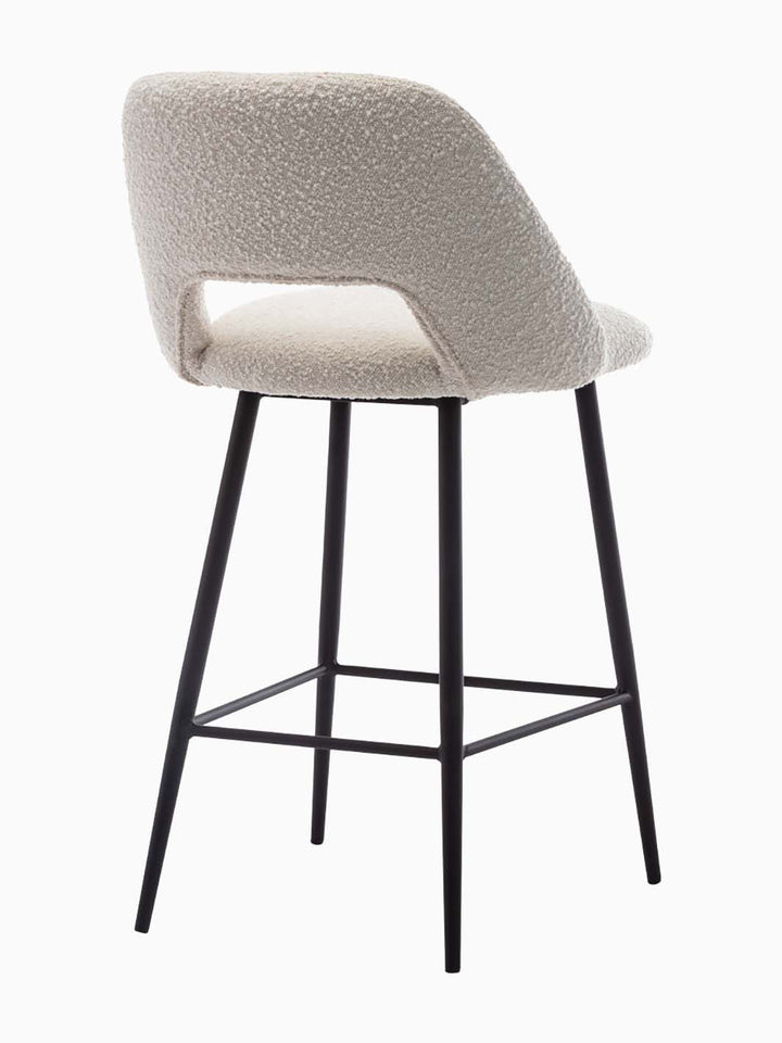 Belmont Boucle Bar Stool