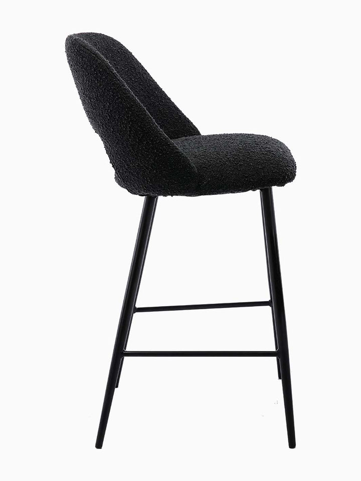 Belmont Boucle Bar Stool