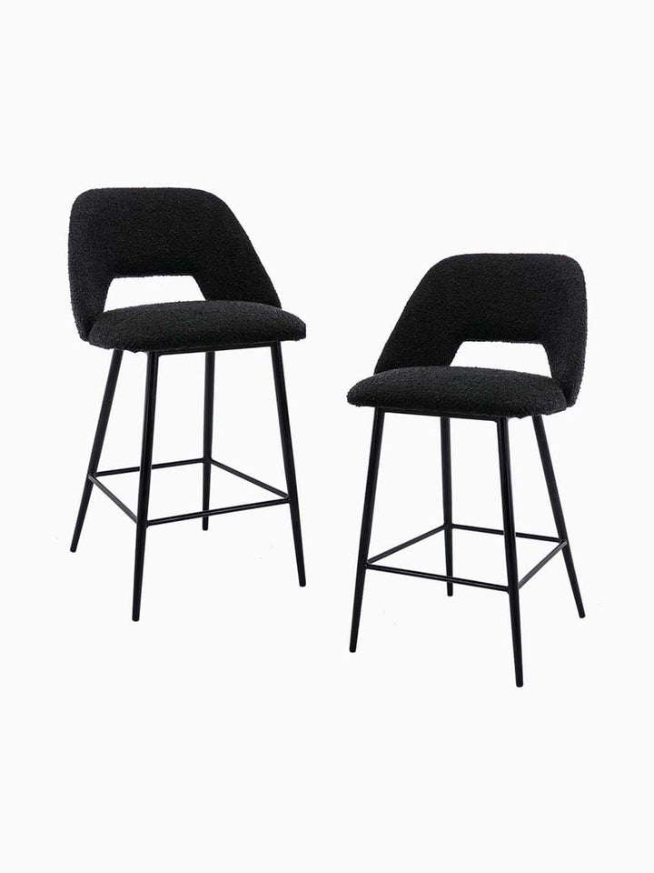 Belmont Boucle Bar Stool