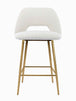 Belmont Boucle Bar Stool