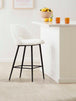 Belmont Boucle Bar Stool