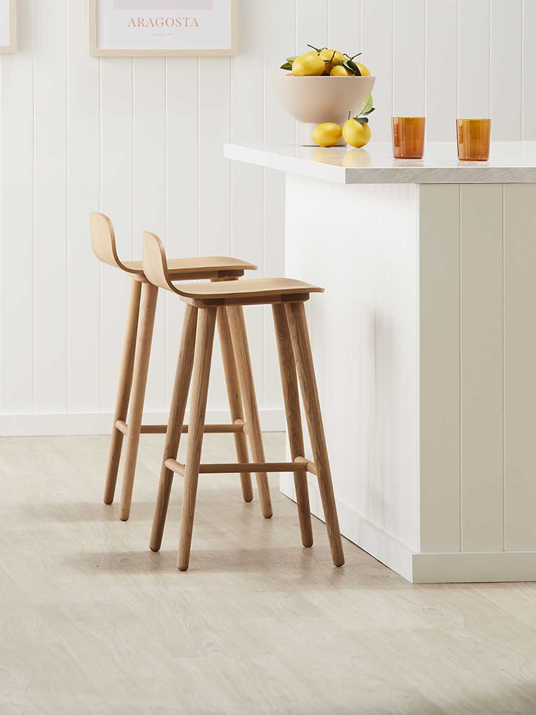 Capa Timber Bar Stool Bar Stools