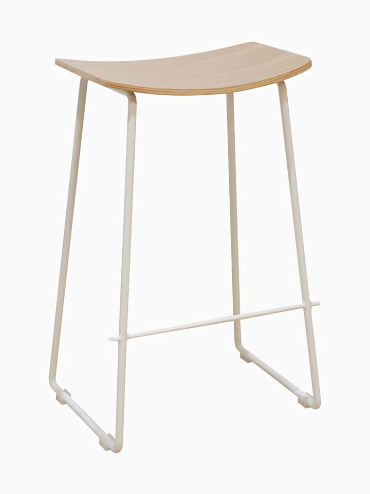 Hendrix Backless Bar Stool (Oak)